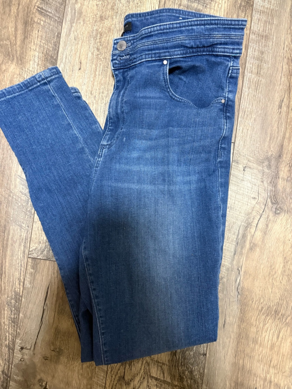 Ann Taylor Medium Blue Slim Straight Jeans